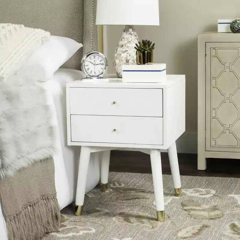 Table de chevet Lyla Retro - FOX6234 - Safavieh Couture
