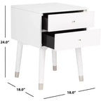 Table de chevet Lyla Retro - FOX6234 - Safavieh Couture