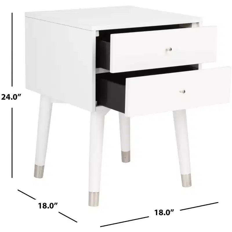 Table de chevet Lyla Retro - FOX6234 - Safavieh Couture