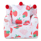Costway Canapé Enfant Fauteuil en Mousse Rembourré Dinosaure Canapé pour Tout-Petit avec Housse et Coussin