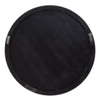 Miroir Mural Rond Uttermost Rustic Biseauté Finition Feuille d'Or Métallique Antique Cadre en Bois 30 Pouces de Large pour Salle de Bain Chambre