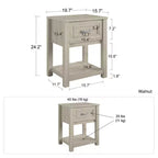 Table de chevet pour enfants Max & Finn Sierra Ridge Levi
