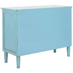Commode 3 tiroirs Talbot - AMH1517 - Bleu vieilli - Safavieh Couture