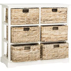 Commode à 6 paniers de rangement Keenan - AMH5740 - Safavieh Couture