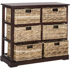 Commode à 6 paniers de rangement Keenan - AMH5740 - Safavieh Couture