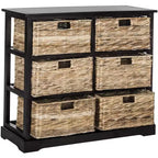 Commode à 6 paniers de rangement Keenan - AMH5740 - Safavieh Couture
