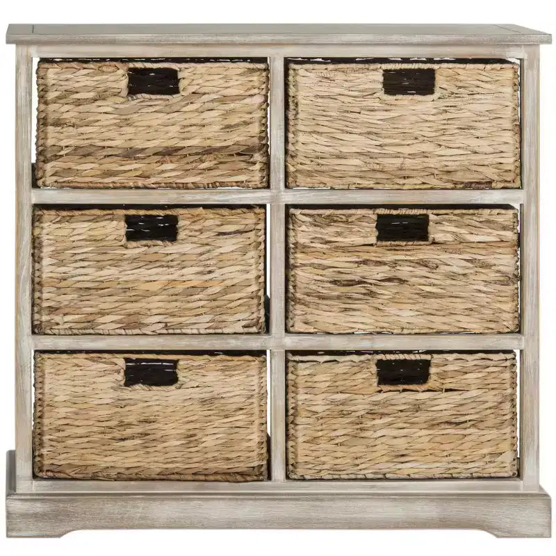Commode à 6 paniers de rangement Keenan - AMH5740 - Safavieh Couture