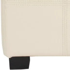 Repose-pieds de rangement capitonné Maiden Square - HUD8231 - Safavieh Couture