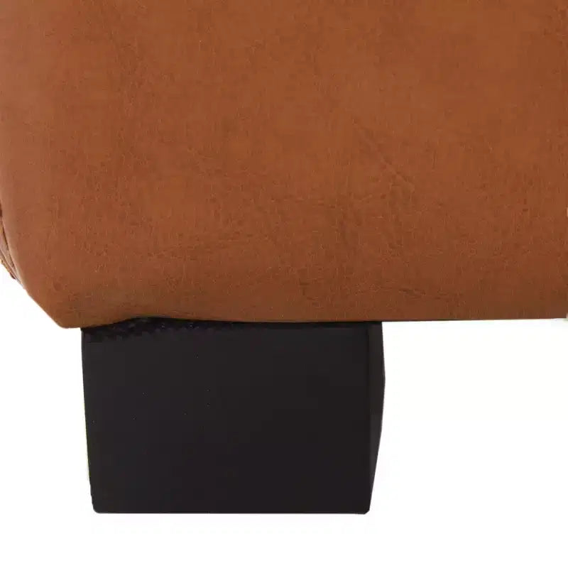 Repose-pieds de rangement capitonné Maiden Square - HUD8231 - Safavieh Couture