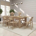 Merrick Lane Lot de 2 chaises pliantes en rotin et cannage