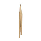 Merrick Lane Lot de 2 chaises pliantes en rotin et cannage