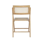 Merrick Lane Lot de 2 chaises pliantes en rotin et cannage