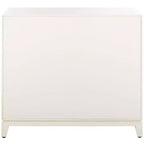Commode Nigel 2 portes 1 tiroir - CHS6600 - Blanc/Laiton - Safavieh