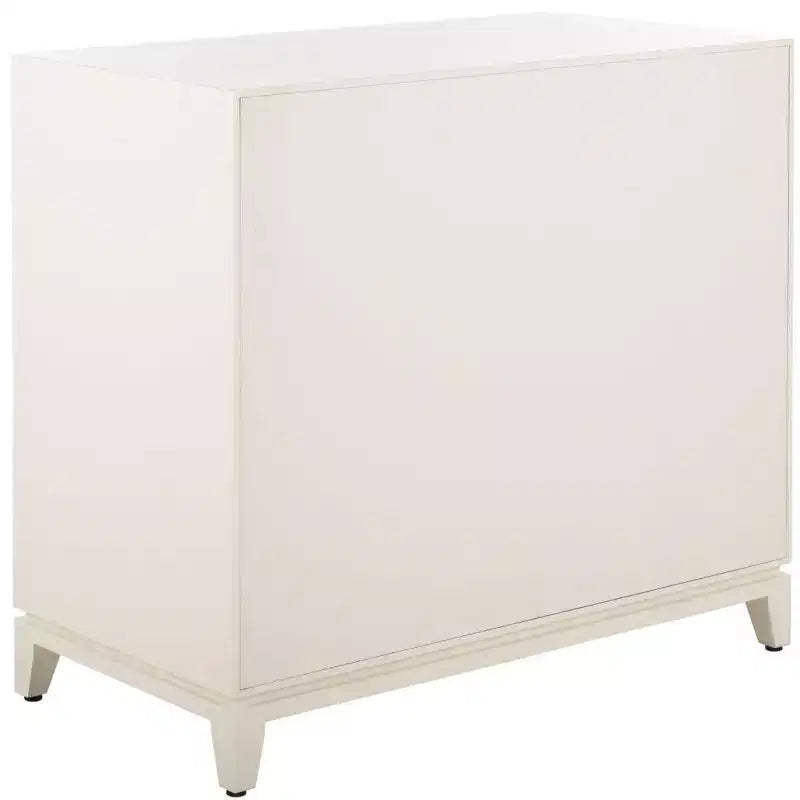 Commode Nigel 2 portes 1 tiroir - CHS6600 - Blanc/Laiton - Safavieh