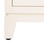 Commode Nigel 2 portes 1 tiroir - CHS6600 - Blanc/Laiton - Safavieh
