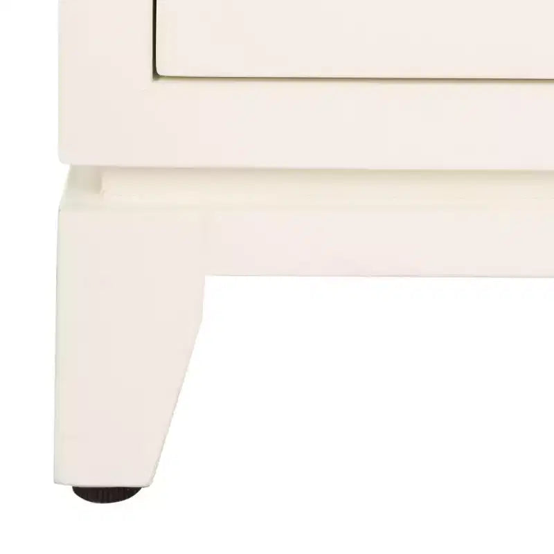 Commode Nigel 2 portes 1 tiroir - CHS6600 - Blanc/Laiton - Safavieh
