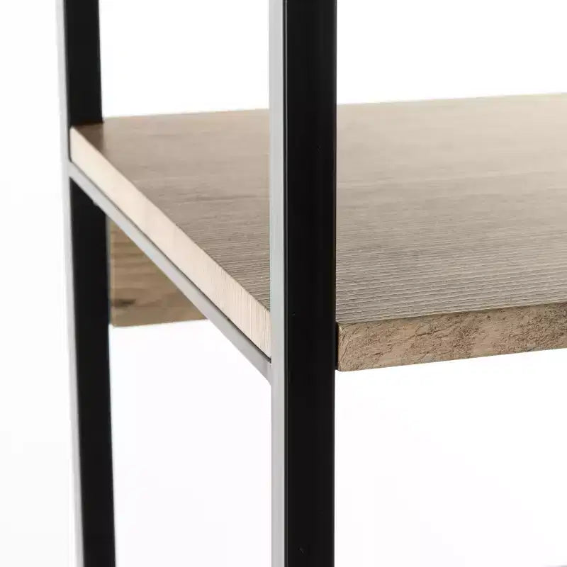 Étagère Lisa - FOX4275 - Chêne/Noir - Safavieh Couture