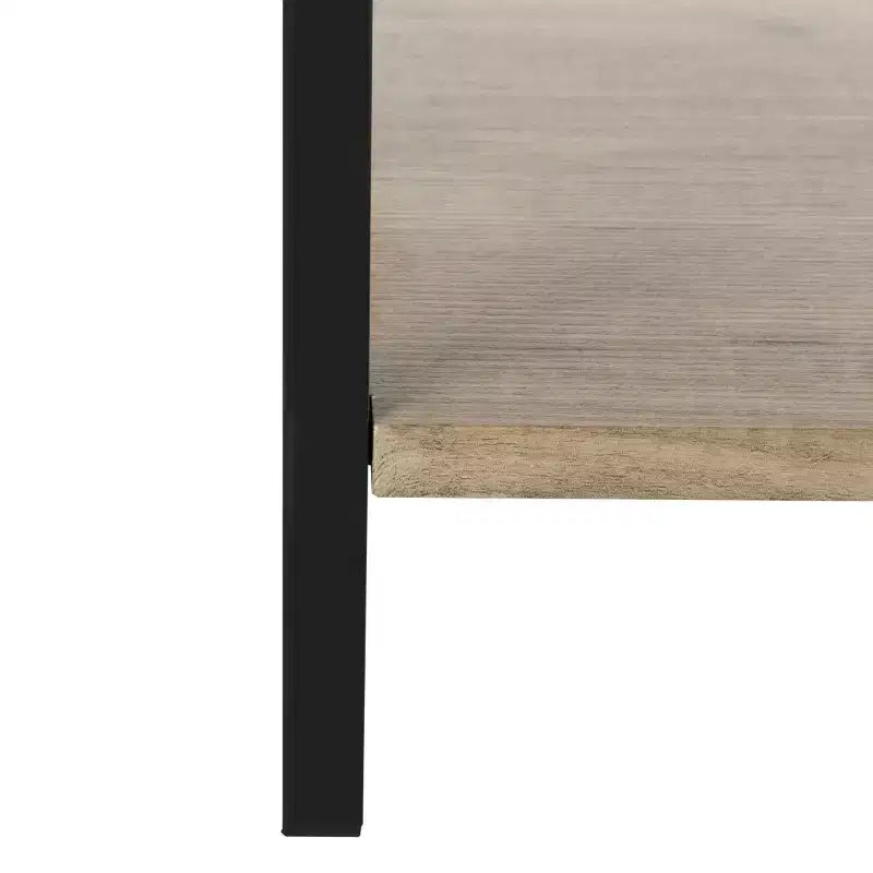 Étagère Lisa - FOX4275 - Chêne/Noir - Safavieh Couture