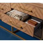 Commode moderne à 6 tiroirs Estelle - SFV2105 - Safavieh Couture