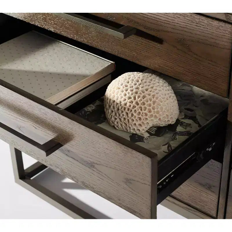 Commode moderne à 6 tiroirs Estelle - SFV2105 - Safavieh Couture