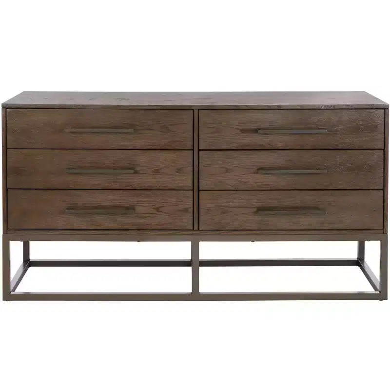 Estelle 6 Drawer Modern Dresser - SFV2105 - Safavieh Couture