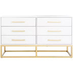 Commode moderne à 6 tiroirs Estelle - SFV2105 - Safavieh Couture