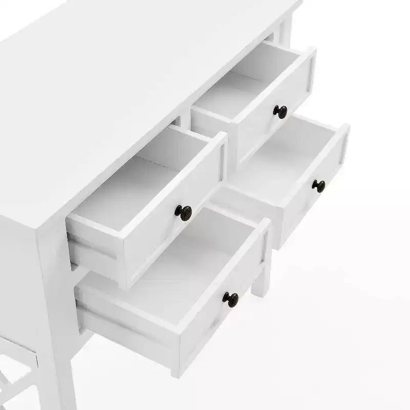 Console en bois à 4 tiroirs Middlebury Wood de 32 po – Alaterre Furniture
