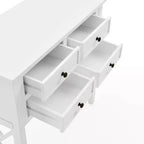 Console en bois à 4 tiroirs Middlebury Wood de 32 po – Alaterre Furniture