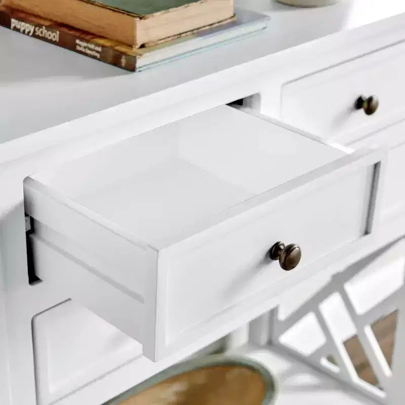 Console en bois à 4 tiroirs Middlebury Wood de 32 po – Alaterre Furniture