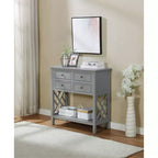 Console en bois à 4 tiroirs Middlebury Wood de 32 po – Alaterre Furniture