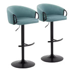 Ensemble de 2 tabourets de bar réglables Claire - LumiSource