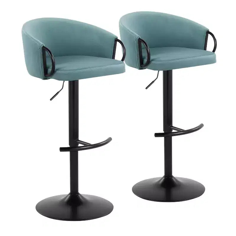 Ensemble de 2 tabourets de bar réglables Claire - LumiSource