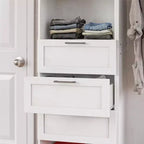 Unité de rangement modulaire 3 tiroirs Elba Ameriwood Home, chêne ivoire