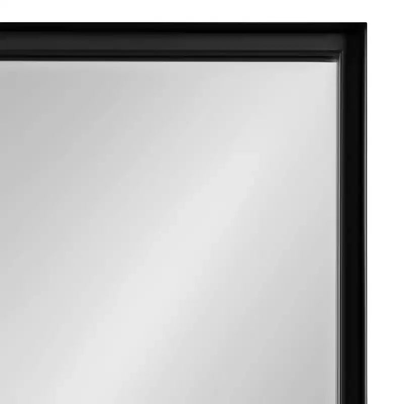 Miroir rectangulaire avec étagère Kate and Laurel Owing, 20x34, brun rustique