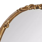 Miroir rond en métal Kate and Laurel Brynley, diamètre 24 po, doré