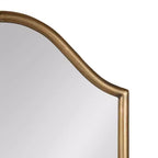 Miroir arche en métal Kate and Laurel Fellows, 18x24, doré