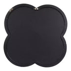 Miroir Krisi festonné en MDF de Kate and Laurel, 28x28, Argent