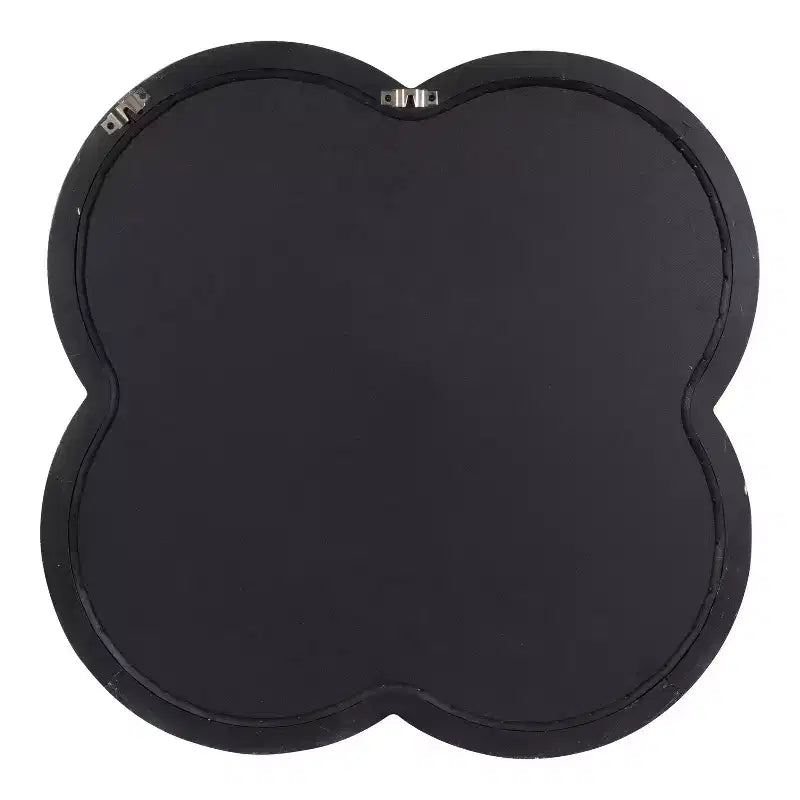 Miroir Krisi festonné en MDF de Kate and Laurel, 28x28, Argent