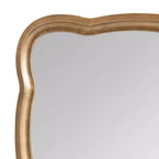Miroir festonné Kate and Laurel Hatherleigh en MDF, 24x38, doré