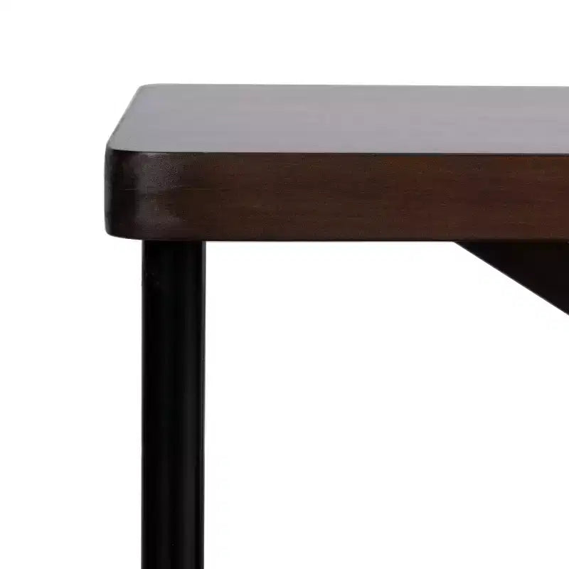 Meuble TV industriel Bruno - MED5001 - Noyer/Noir - Safavieh