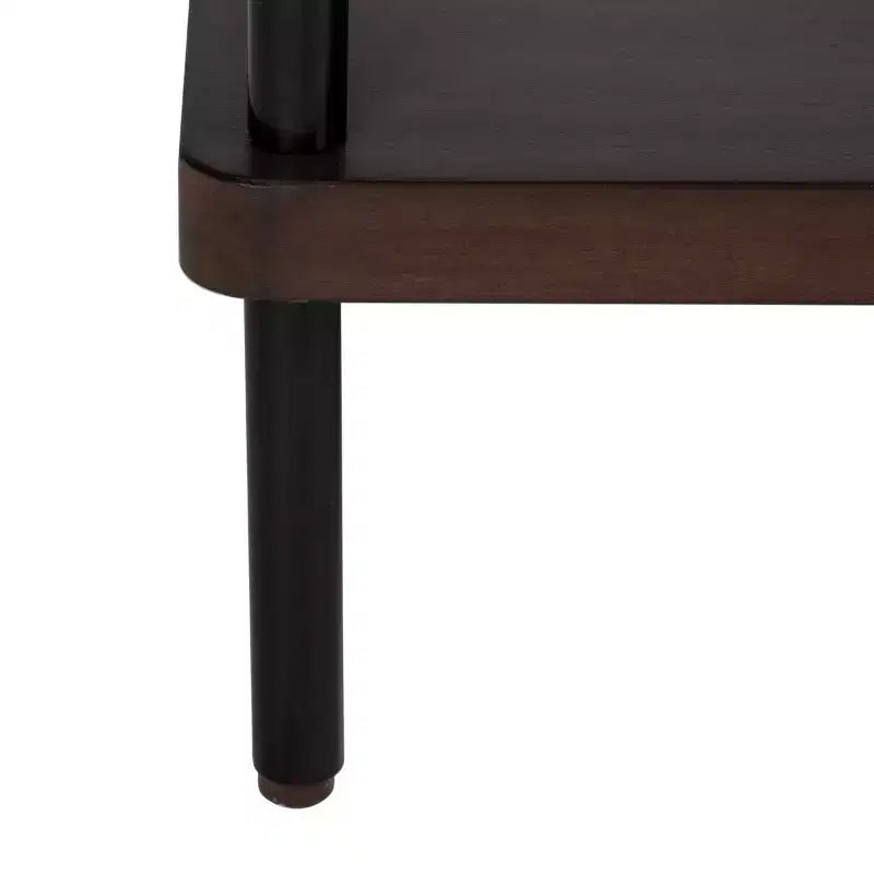 Meuble TV industriel Bruno - MED5001 - Noyer/Noir - Safavieh
