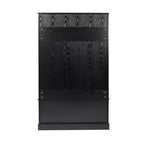 Meuble d'entrée Fraser Flash Furniture avec banc de rangement à double porte, portemanteau avec 4 crochets doubles et 2 compartiments de rangement supérieurs