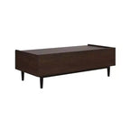 Table basse nervurée Duane avec tiroir et étagère - Manhattan Comfort