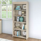 68,94 po 5 tablettes Bibliothèque Fairview Antique - Bush Furniture