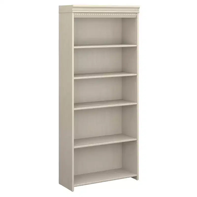 68,94 po 5 tablettes Bibliothèque Fairview Antique - Bush Furniture