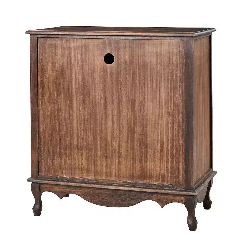 Hippe 34Tall-2 Meubles d'appoint de style ferme à 2 portes avec pieds réglables, lot de 2 | Hulala Home