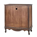 Hippe 34Tall-2 Meubles d'appoint de style ferme à 2 portes avec pieds réglables, lot de 2 | Hulala Home