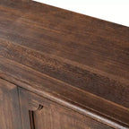 Hippe 34Tall-2 Meubles d'appoint de style ferme à 2 portes avec pieds réglables, lot de 2 | Hulala Home