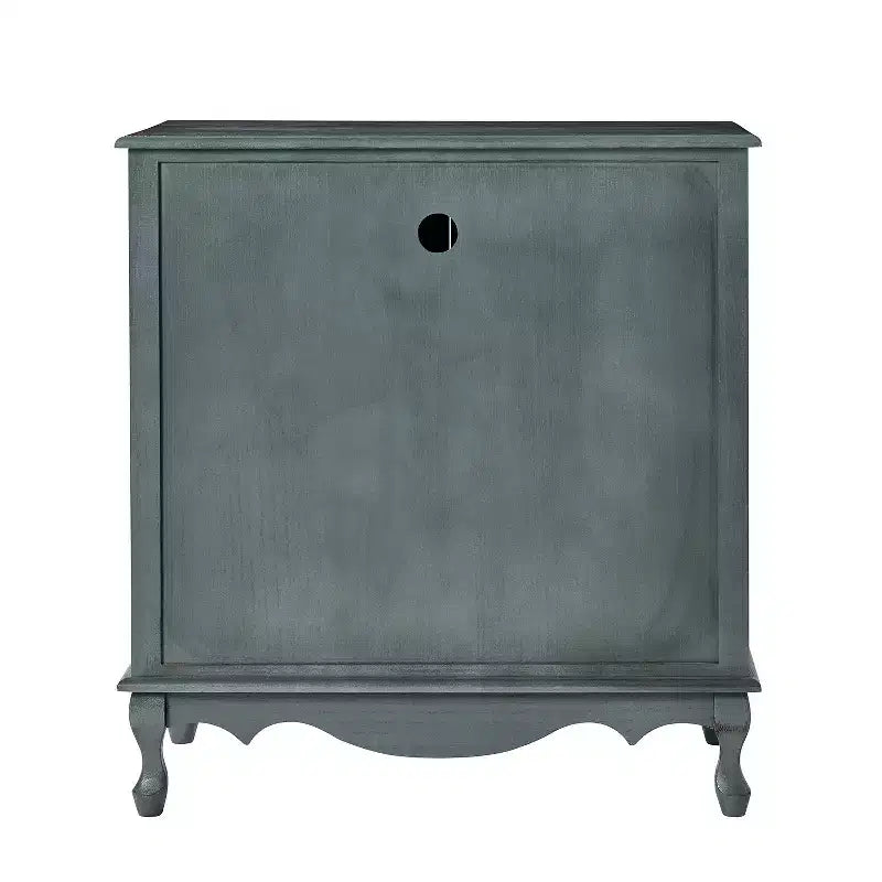 Hippe 34Tall-2 Meubles d'appoint de style ferme à 2 portes avec pieds réglables, lot de 2 | Hulala Home