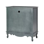 Hippe 34Tall-2 Meubles d'appoint de style ferme à 2 portes avec pieds réglables, lot de 2 | Hulala Home